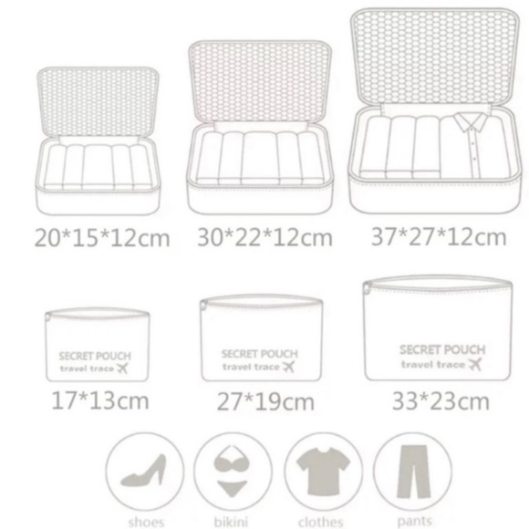 ⭐️NEW⭐️Clothes,Make Up,Toiletries Organizers - Picture 4 of 4